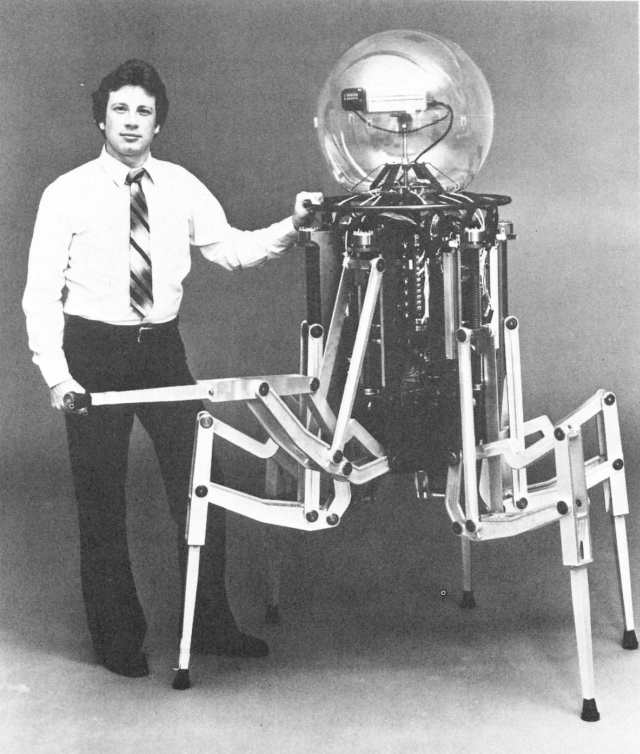 1983 - ODEX-1 Functionoid Walking Robot - Stephen J. Bartholet (American)